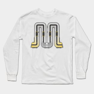 Greater Manchester Metrolink tram GMPTE TFGM M-Blem Long Sleeve T-Shirt